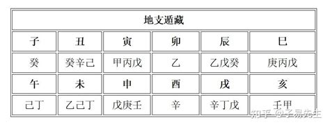 巳藏支|十二地支藏干解说 – 地支藏干原理解密